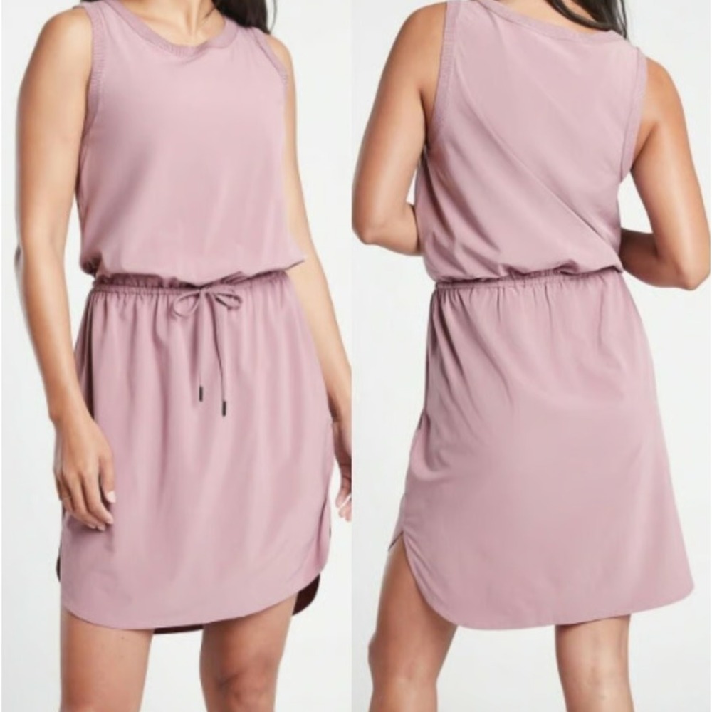 Kyodan Outdoor Dusty Rose‎ Sleeveless Adjustable Waist Activewear Dress Size S
